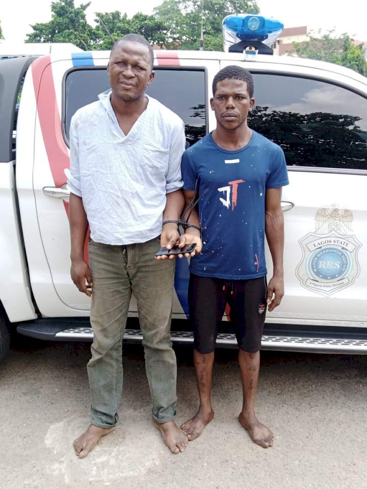 Lagos police arrest suspected armed robbers and serial phone snatchers