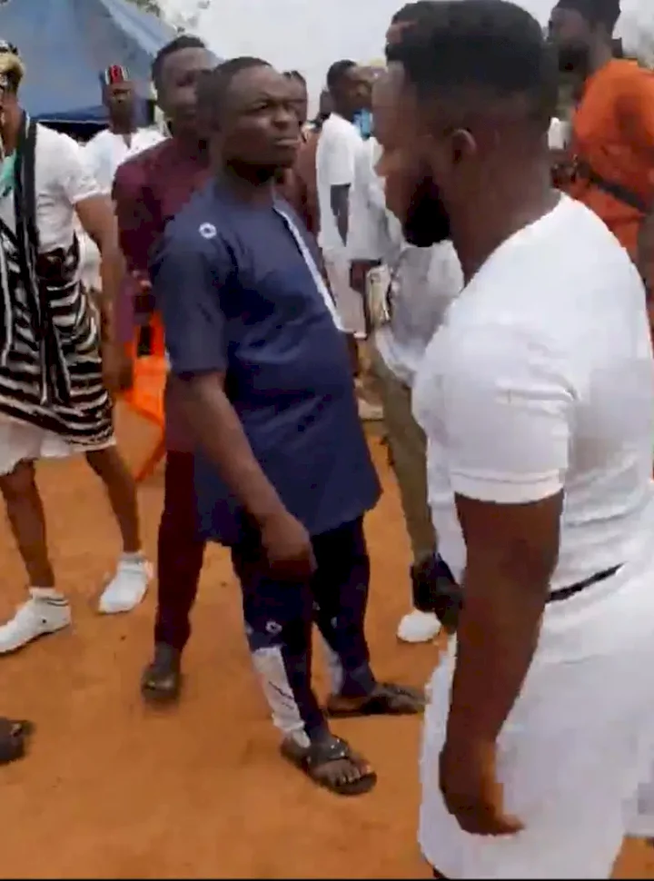 Drama as NYSC official slaps corper in Benue State (Video)