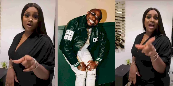 "So you can talk" - Davido asks Chioma Rowland following new video, she responds