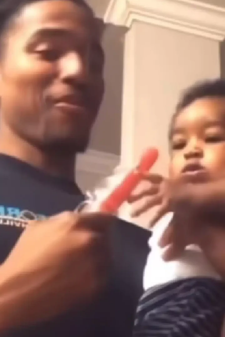 Moment baby finds out there is more to life than just milk (Video)