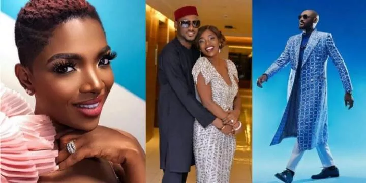 "My husband just has 5 kids with only 2 other women besides me, so it's not like he was having babies everywhere" - Annie Idibia defends her husband, 2Baba (Video)