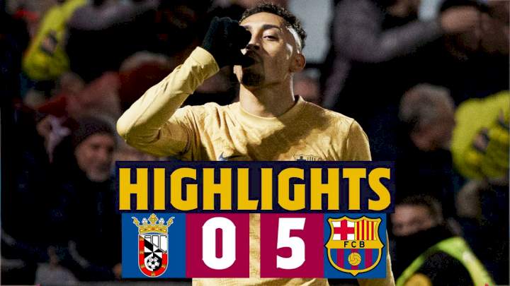 AD Ceuta FC 0 - 5 Barcelona (Jan-19-2023) Copa del Rey Highlights