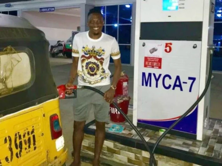 Excitement In Kano As Ahmed Musa's Slashes Fuel Price At His Petrol Station