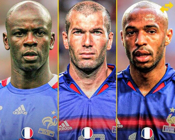 France and England's Greatest Defender, Midfielder, and Attacker of All-time
