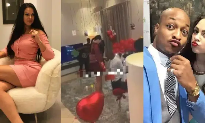 Ik Ogbonna's ex-wife, Sonia gets engaged in romantic atmosphere (Video)