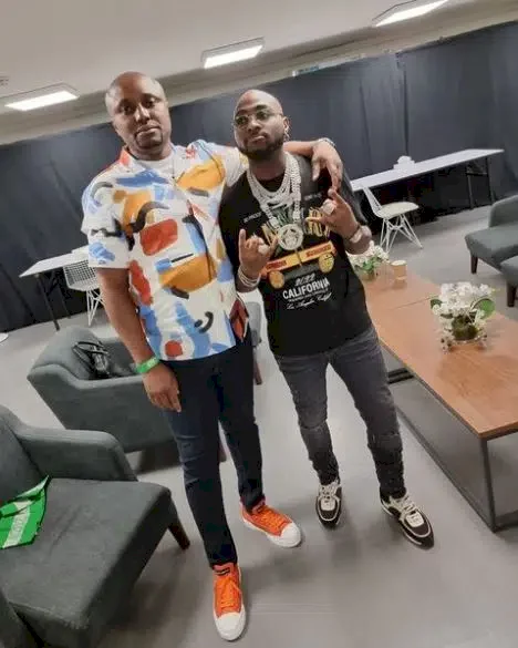 Excited Isreal DMW expresses gratitude to Davido after receiving diamond pendant