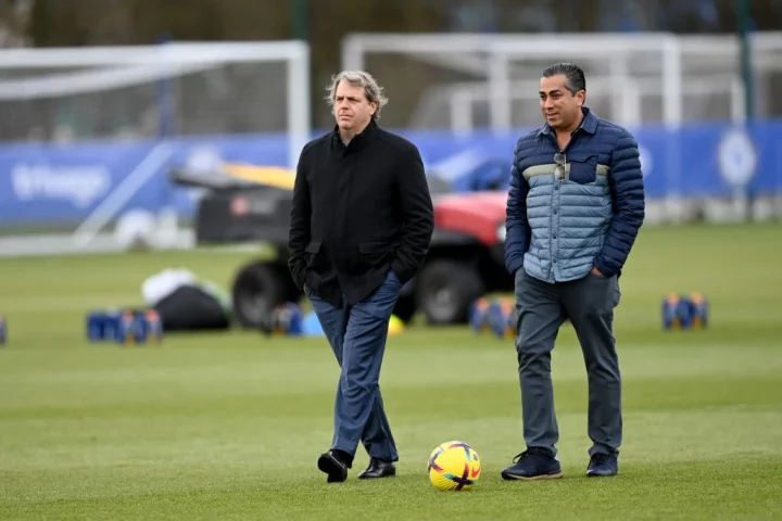 Chelsea co-owners Todd Boehly and Behdad Eghbali