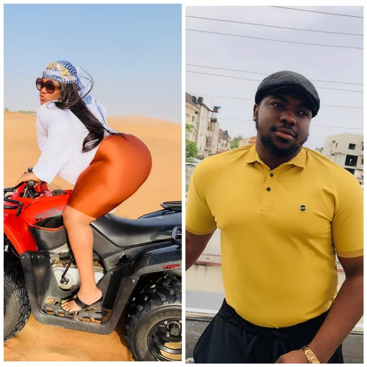 Actress Nkechi Blessing's Boyfriend Reacts as She Uploads a Lovely Photo of Them Together