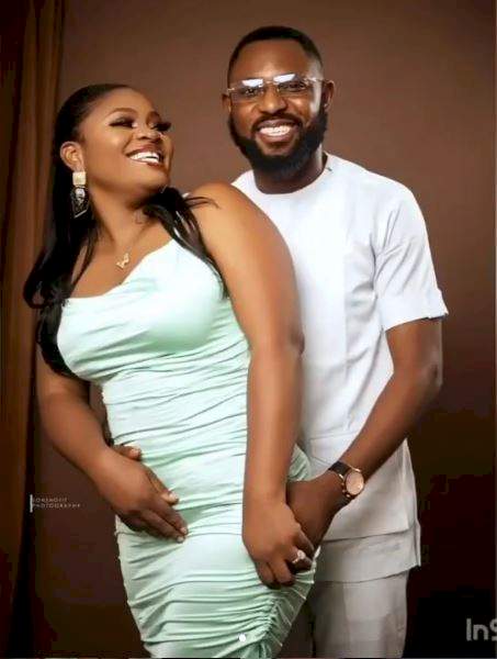 BBNaija: Tega's husband, Ajmoney celebrates wife on their 4th wedding anniversary (Video)