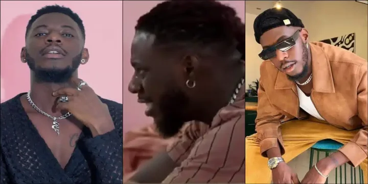 BBNaija All Stars: Moment Soma cries uncontrollably like a baby, as he feels betrayed by fellow housemates
