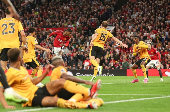 United struggled in front of goal as Marcus Rashford had an off night