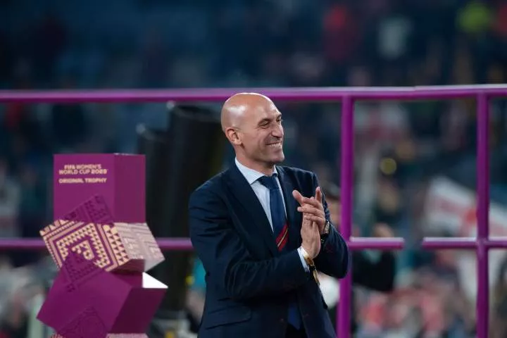 Luis Rubiales is the president of the Spanish Football Federation