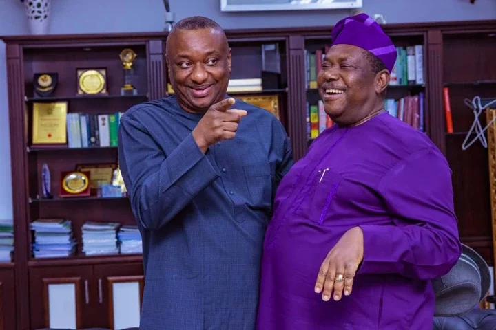 Keyamo Visits Akume After Confirmation As Minister (Photos)