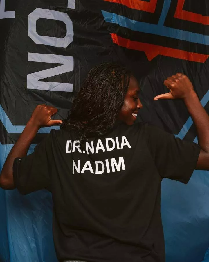 Alozie explained in a collaborative post on social media with the Houston Dash her inspiration Dr. Nadia Nadim. Image Credit - Twitter/Houston Dash