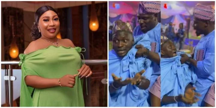 'See you in court tomorrow' - Bimpe Akintunde reacts as colleague embarrasses Jigan BabaOja at an event