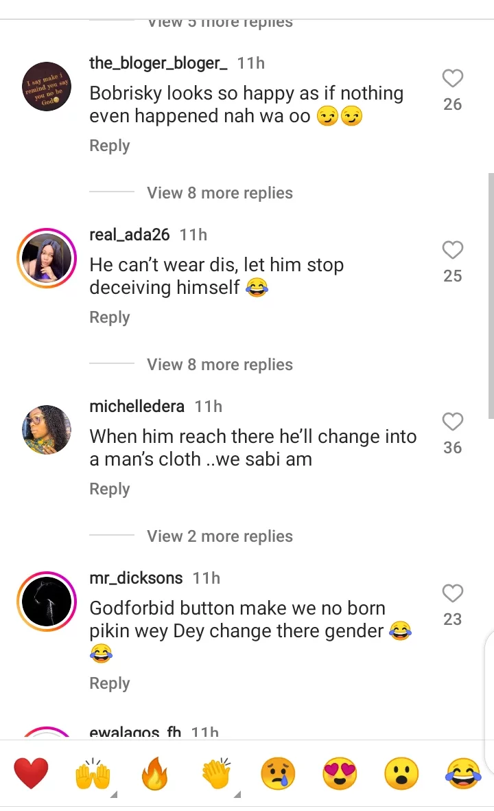 Reactions As Bobrisky Reveals How He Would Be Attending His Father's Prayer After Burial