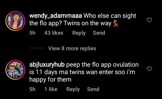 Baby on the way - Reactions as Davido's wife, Chioma seen checking menstrual cycle app in viral video