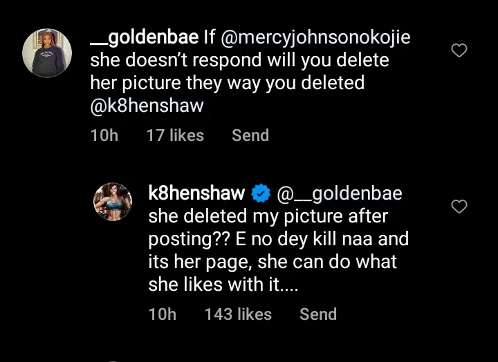 'She deleted my picture after posting' - Kate Henshaw joins in dragging Judy Austin over birthday message to Mercy Johnson