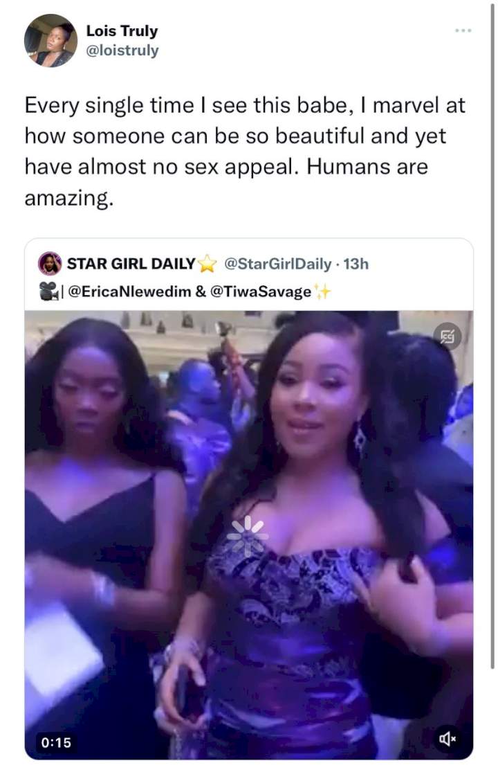 Erica Nweledim gets into it with a troll who said she lacked sex appeal