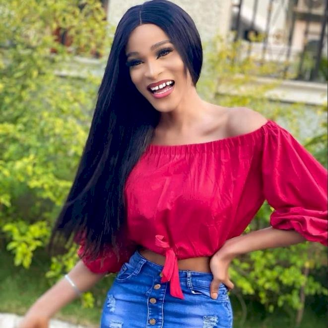 “Shemale pig, I still remain everyone mummy” – Bobrisky drags transgender, Deevaah to filth (Video)