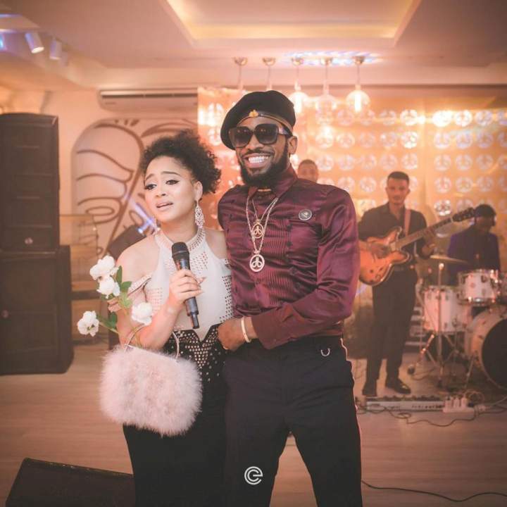 'You look like a low budget Yahoo boy' - Singer Dbanj's wife, Lineo tells him (Video)