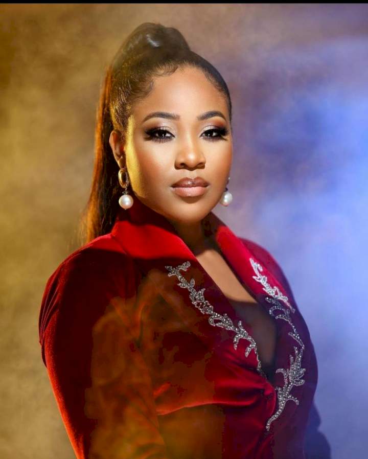 'I didn't say this, it's fake' - Tonto Dikeh reacts to photoshoped praises for Erica