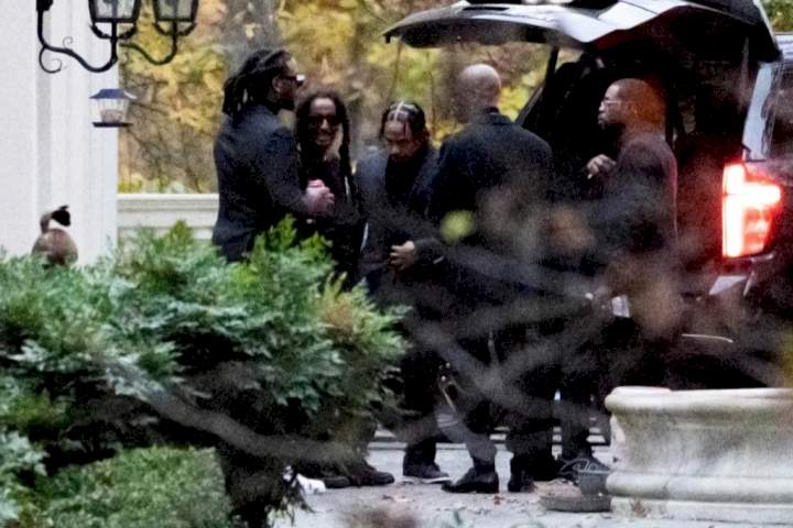 Cardi B, Offset, Quavo seen for first time since Takeoff