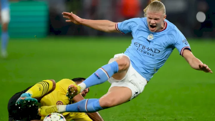 Guardiola reveals Haaland has ligament damage as he explains striker's absence against Leicester
