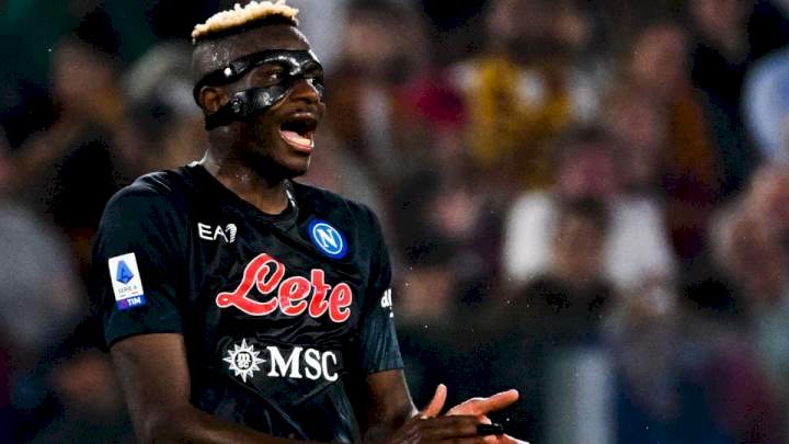 Serie A: What Mourinho said about Osimhen after Napoli's 1-0 win over Roma