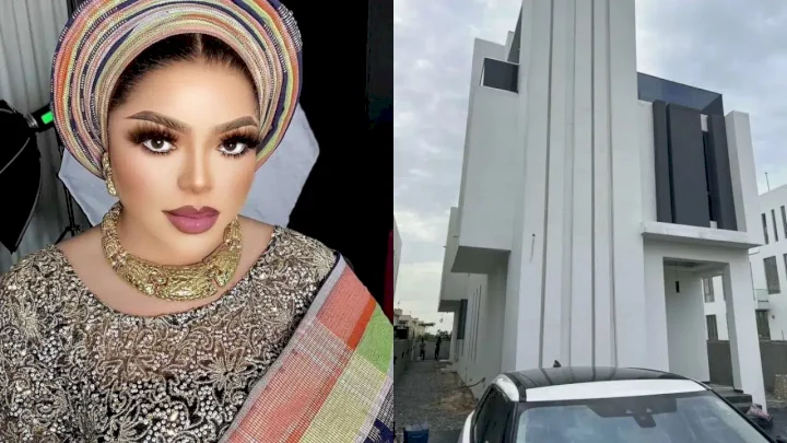 "You need to refund the vendor and settle your landlord, senior man" - Bobrisky dragged as alleged owner of his N400m house is revealed