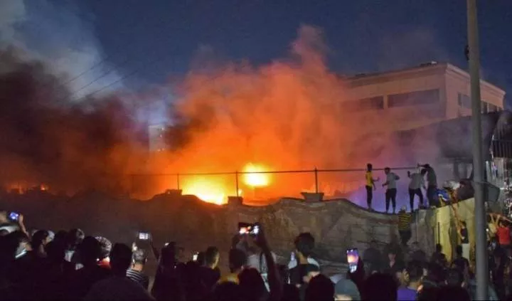 Fire kills over 100 guests, including bride and groom, at a wedding (videos)