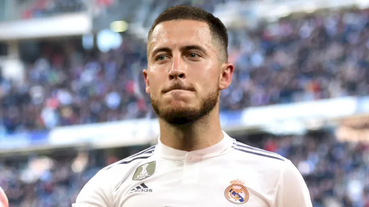 Champions League: Eden Hazard reacts to Real Madrid's 1-1 draw with Chelsea