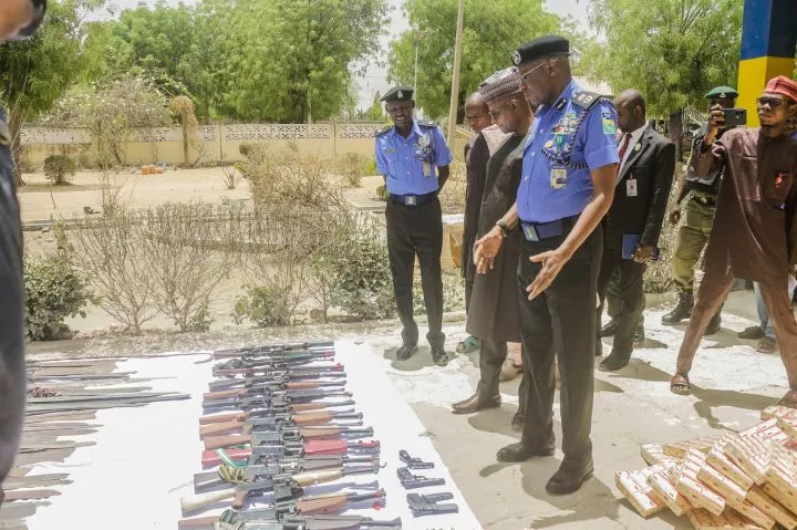 Kano police dismantle gun smuggling network, recover 19 rifles with 114 live cartridges
