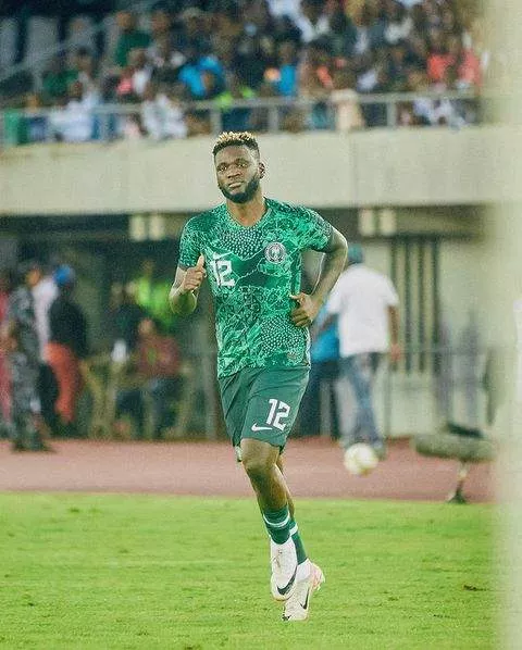 Victor Boniface on his debut for Super Eagles -, Credit: Instagram/Victor Boniface