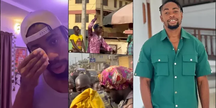 Prankster Teaser almost loses eye to prank gone wrong in Ikorodu