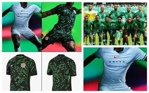 Photos: Super Eagles to wear newly-released Nike jerseys against Ghana