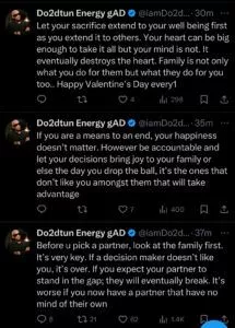 'Before you pick a partner, look at the family first' - Dotun advises