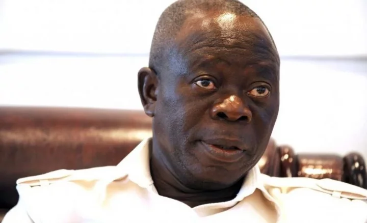 Be patient, Tinubu's policies need more time to materialise - Oshiomhole tells Nigerians