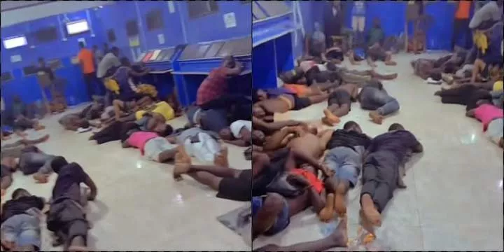 "This is sad and alarming" - Outrage trails video of youths sleeping at sports betting centre