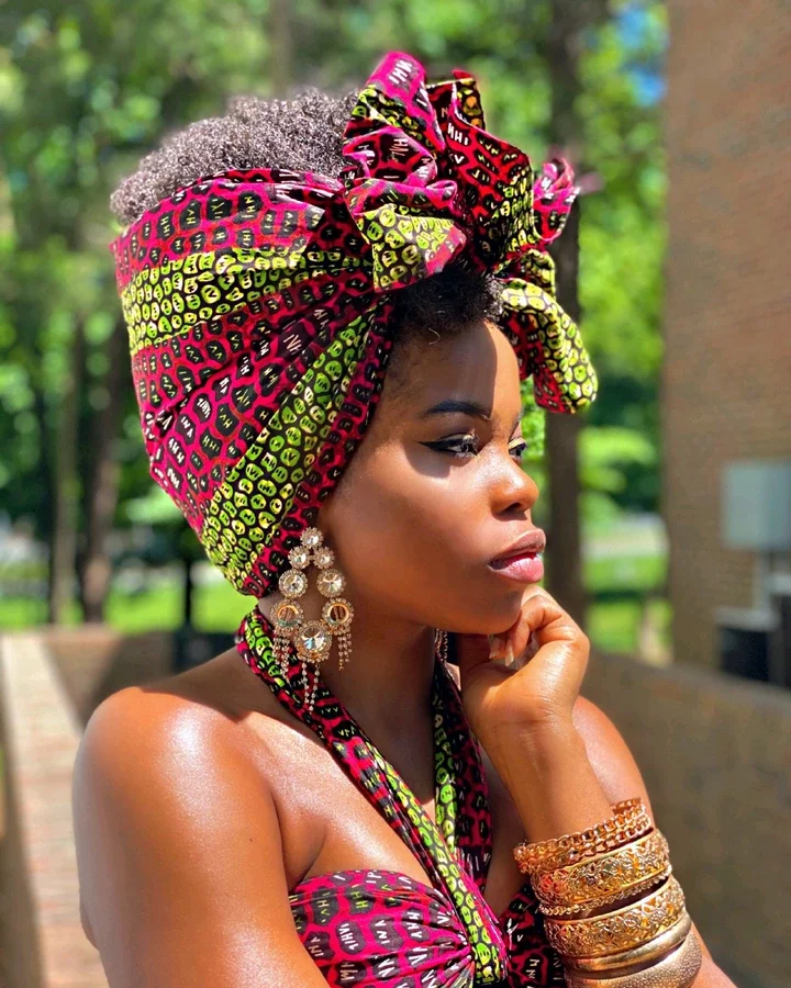 Beautiful Ways to Tie Your Ankara Head Wrap.