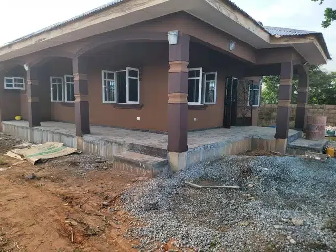 Rufai Oseni builds library and development center in his village, shares photo