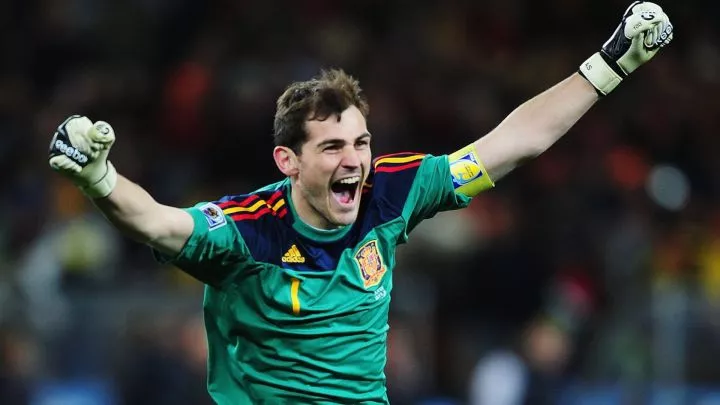 Iker Casillas Spain 2010 World Cup final