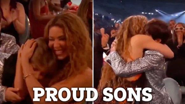 Shakira may have won a Grammy but it's her sons' reactions caught ON camera that steal show