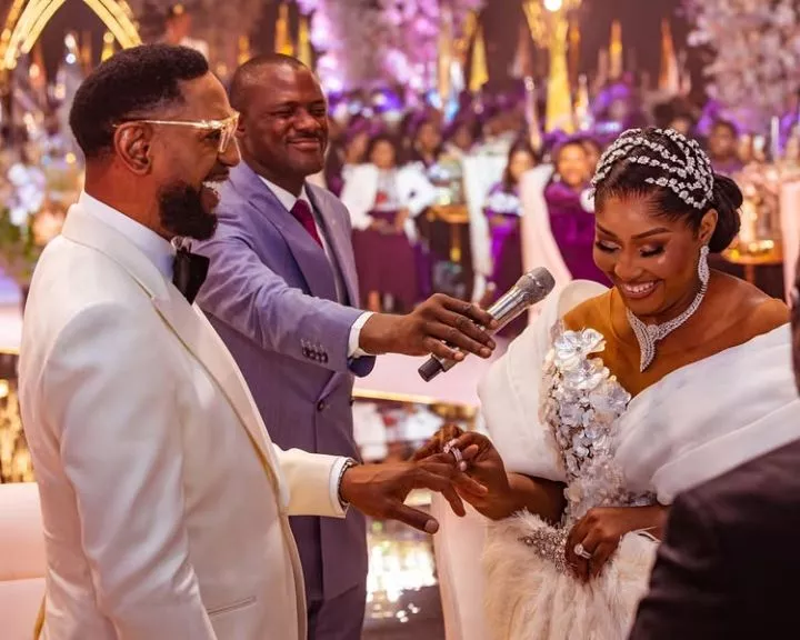 Pastor Biodun Fatoyinbo renews vows with wife after 25 years marriage