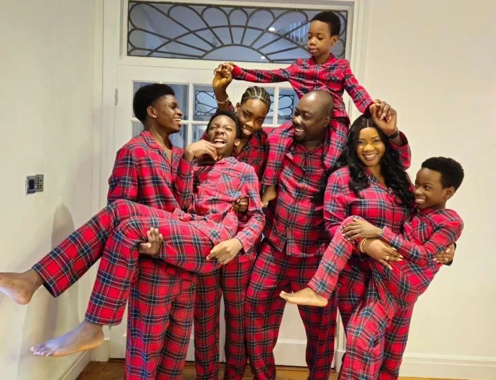 Obi Cubana Celebrates Christmas With His Family In London (See Photos)