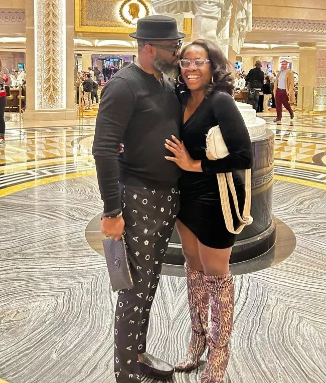 'From cooking for man to being cooked for' - Shade Ladipo gushes over partner