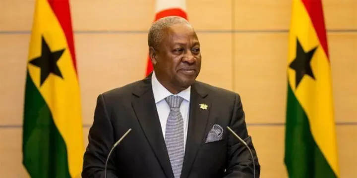 Drama as President Mahama calls Tinubu 'President of Ghana' during inauguration speech (Video)