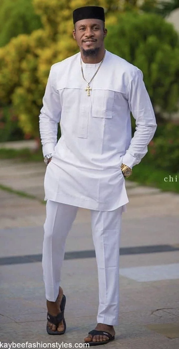 White Senator Outfits for Handsome Men to Rock to Special Occasions.