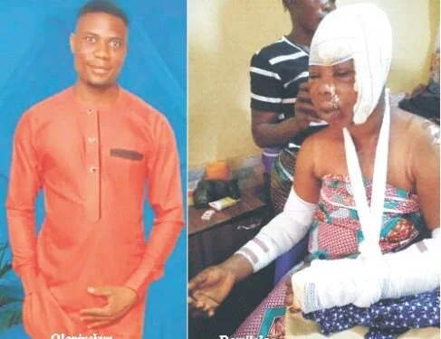 Man, Machetes Wife After She Found Out He Was Sleeping with Stepdaughter in Ondo (Photo)
