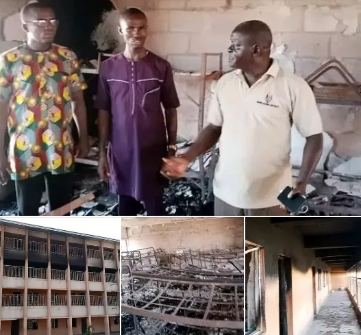 One student dies as fire guts Anambra seminary school